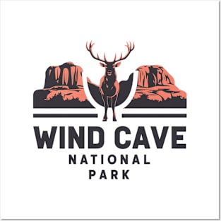 Wind Cave National Park Pronghorn Posters and Art